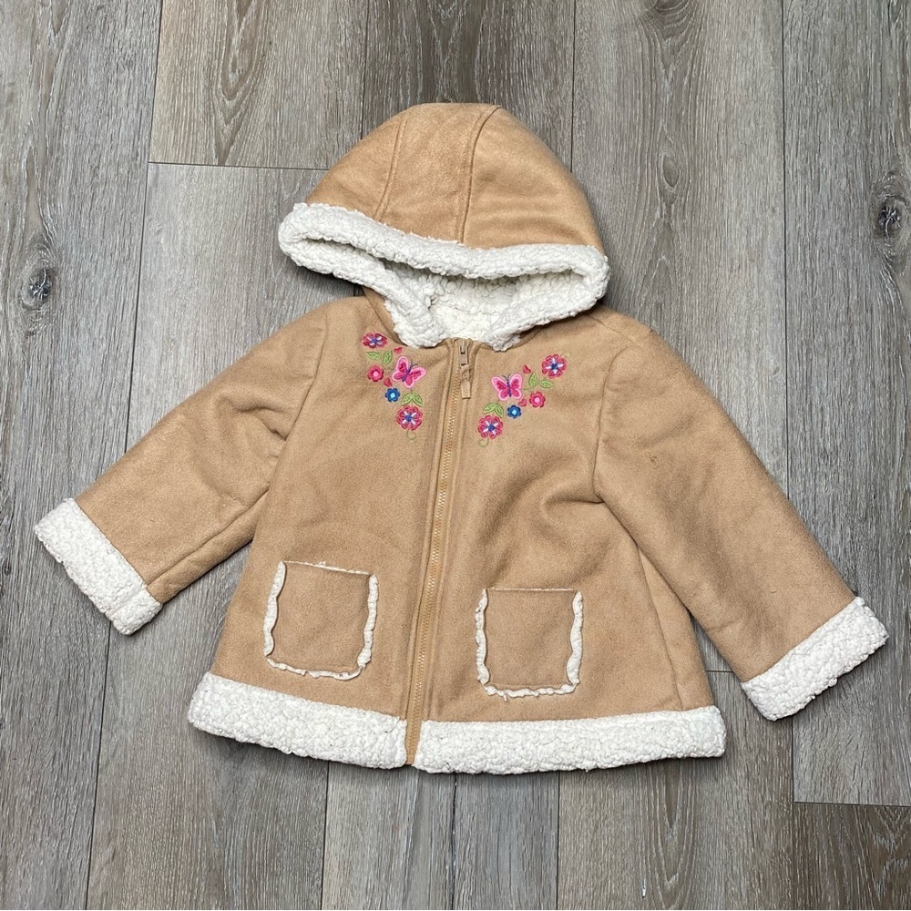 Little Me Winter Jacket Toddler Girl Size 2T